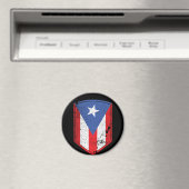 Puerto Rico Flag Magneet (Insitu (Vaatwasser))