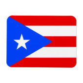 Puerto Rico Flag Magneet (Horizontaal)