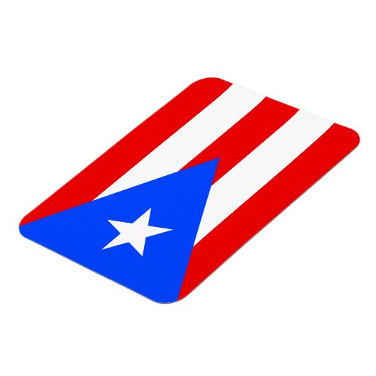 Puerto Rico Flag Magneet (Linkerzijde)