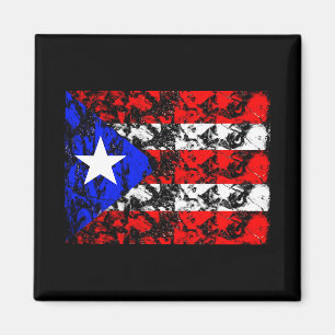 Puerto Rico Flag Magneet