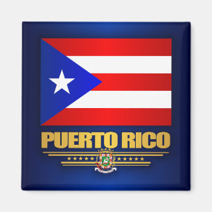 Puerto Rico Flag Magneet