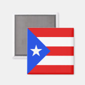 Puerto Rico Flag Magnet (Voorkant / Achterkant)