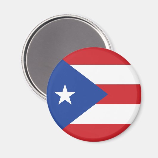 Puerto Rico Flag Magnet (Voorkant / Achterkant)