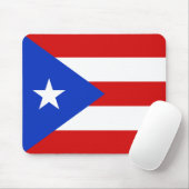 Puerto Rico Flag Mousepad Muismat (Met muis)