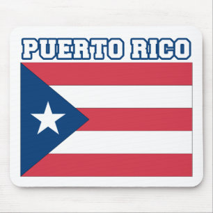 Puerto Rico Flag Muismat