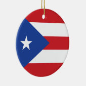 Puerto Rico Flag Ornament (Rechts)