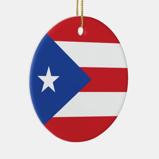 Puerto Rico Flag Ornament (Rechts)