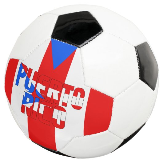 Puerto Rico Flag Patriotic  Voetbal (Drie kwart)
