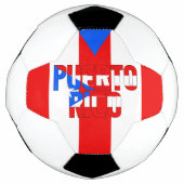 Puerto Rico Flag Patriotic  Voetbal (Voorkant)