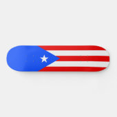 Puerto Rico Flag Persoonlijk Skateboard (Horizontaal)