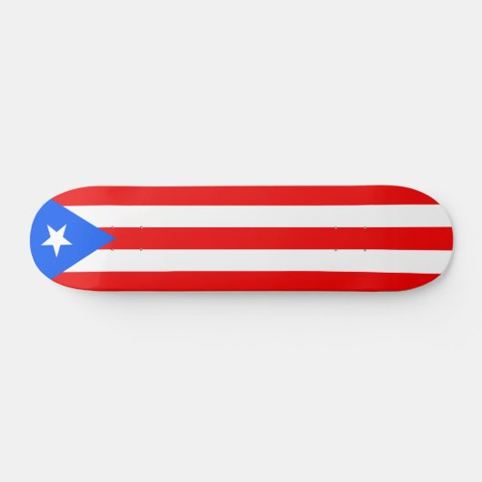 Puerto Rico Flag Persoonlijk Skateboard (Horizontaal)