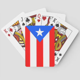 Puerto Rico Flag Pokerkaarten