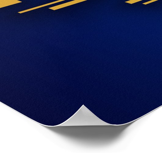 Puerto Rico Flag Poster (Hoek)