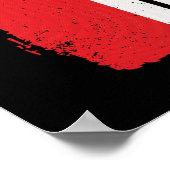 Puerto Rico Flag Poster (Hoek)