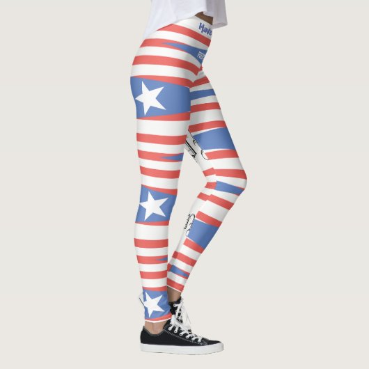 PUERTO RICO FLAG PR.LEGGINGS P.R.STRONG HAVIC ACD LEGGINGS (Rechts)
