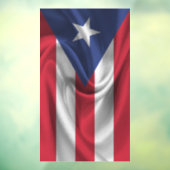 Puerto Rico Flag Raamsticker (Vel 3)