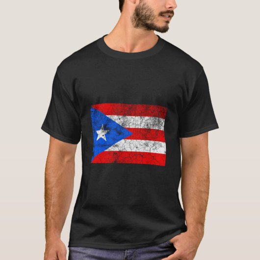 Puerto Rico Flag Rican Novelty Home T-shirt (Voorkant)