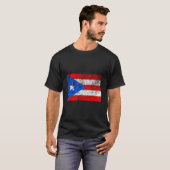 Puerto Rico Flag Rican Novelty Home T-shirt (Voorkant volledig)