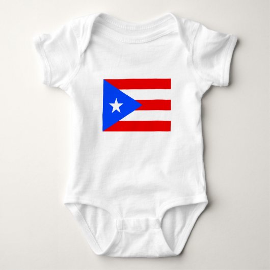Puerto Rico Flag Romper (Voorkant)