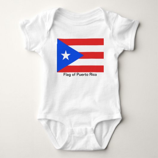 Puerto Rico Flag Romper (Voorkant)