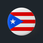 Puerto Rico flag Ronde Button 3,2 Cm<br><div class="desc">Puerto Rico flag</div>