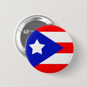 Puerto Rico Flag Ronde Button 5,7 Cm (Voorkant /achterkant)