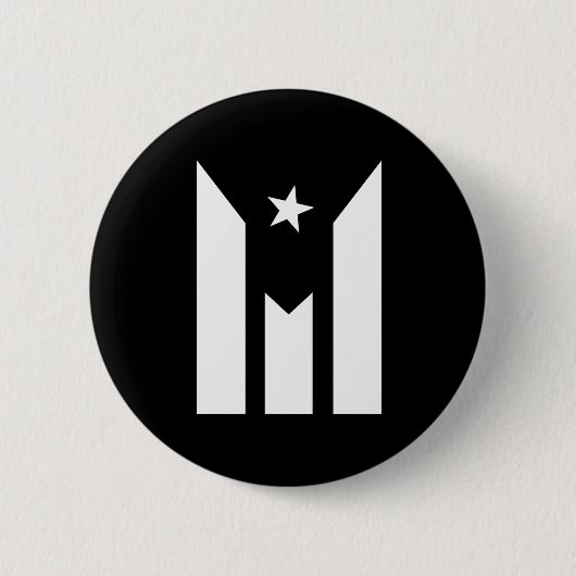 Puerto Rico Flag Ronde Button 5,7 Cm (Voorkant)