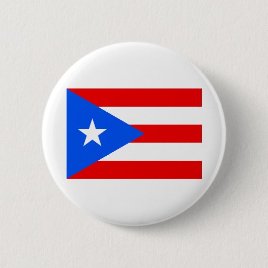 Puerto Rico Flag Ronde Button 5,7 Cm (Voorkant)