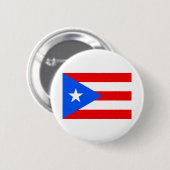 Puerto Rico Flag Ronde Button 5,7 Cm (Voorkant /achterkant)