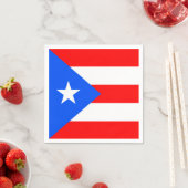 Puerto Rico Flag Servet (Insitu)