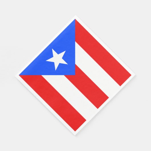 Puerto Rico Flag Servet (Hoek)