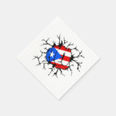Puerto Rico Flag Servet (Hoek)