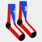 Puerto Rico Flag Sokken (Rechts)