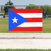 Puerto Rico Flag Spandoek (Insitu)