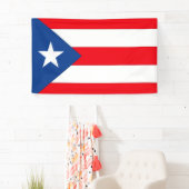 Puerto Rico Flag - Spandoek (Insitu)