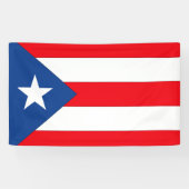 Puerto Rico Flag - Spandoek (Horizontaal)