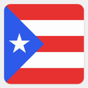 Puerto Rico Flag Sticker