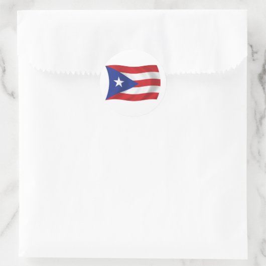 Puerto Rico Flag Sticker (Tas)