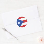 Puerto Rico Flag Sticker (Envelop)