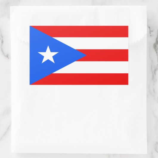 Puerto Rico Flag Sticker (Tas)