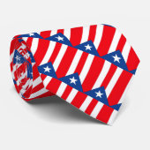 Puerto Rico Flag - Stropdas (Opgerold)