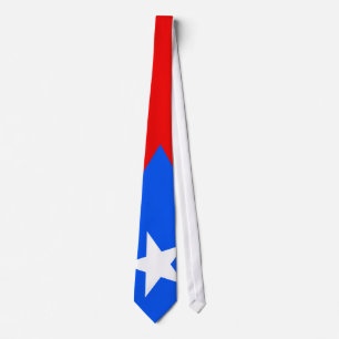 Puerto Rico Flag Stropdas