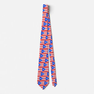 Puerto Rico Flag Stropdas