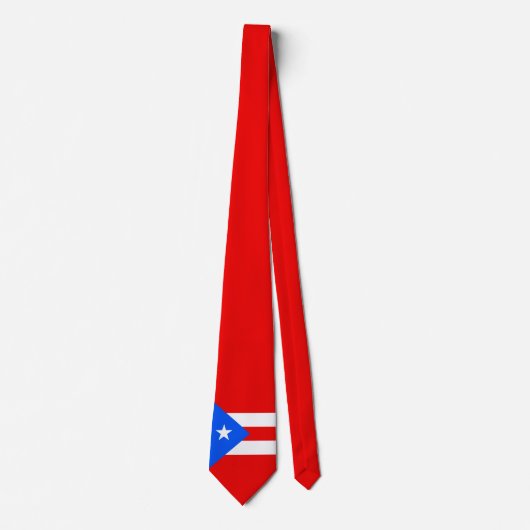 Puerto Rico Flag Stropdas (Voorkant)
