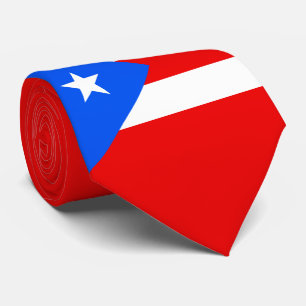 Puerto Rico Flag Stropdas