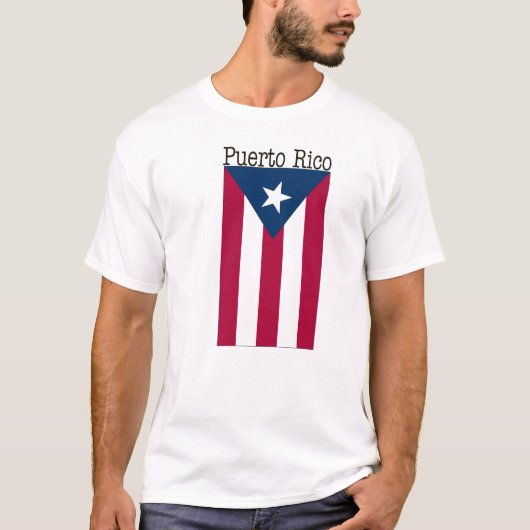 Puerto Rico Flag T-shirt (Voorkant)