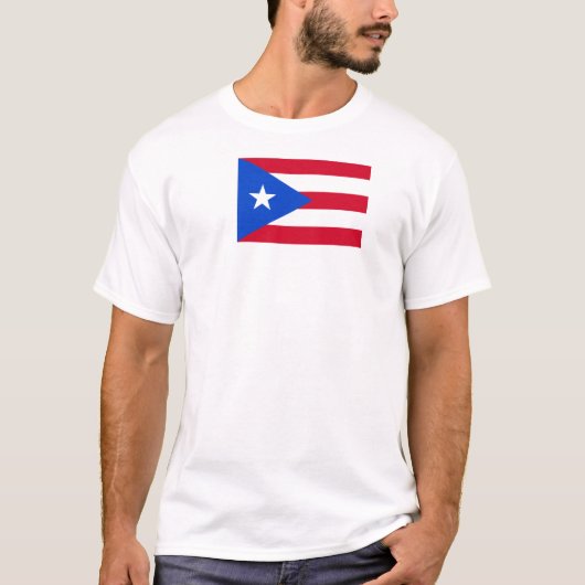 Puerto Rico Flag T-shirt (Voorkant)