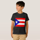 Puerto Rico Flag T-shirt (Voorkant volledig)