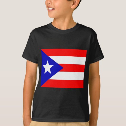 Puerto Rico Flag T-shirt (Voorkant)