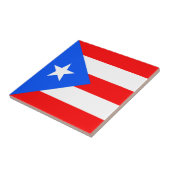 Puerto Rico Flag Tegeltje (Zijkant)